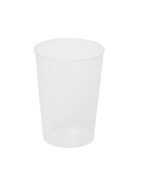 Becher 1dl PP unzerbrechlich transparent geeicht