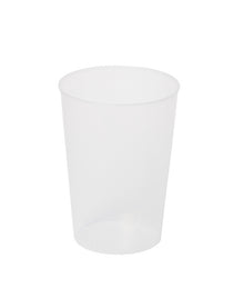 Becher 1dl PP unzerbrechlich transparent geeicht