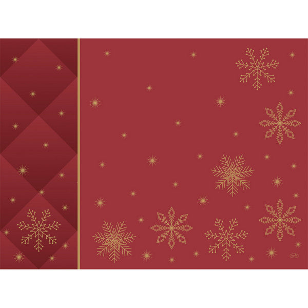BioDunicel Tischsets Rhombus Bordeaux 30 x 40 cm