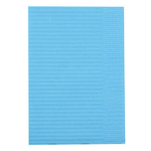 Patientenserviette 2lag Zellst.PE besch blau 45 x 33 cm