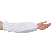 Schutzärmel aus PE 0.02mm weiss 40 cm