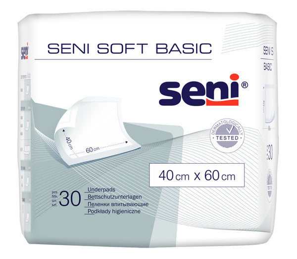 Seni SOFT Basic Krankenunterlagen 40 x 60cm