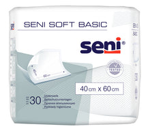 Seni SOFT Basic Krankenunterlagen 40 x 60cm Zellstoff