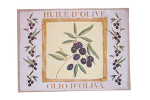 Tischset Oliven 60 g/m2 aus Papier 30 x 43 cm, 1-lagig