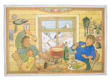 Tischset Fondue 60 g/m2 aus Papier 30 x 43 cm, 1-lagig