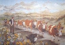 Tischset Fantasy Désalpe 28x40cm