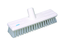 Boden- u. Wandbürste medium m.Wasserdurch weiss 270x65x100mm