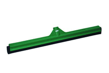Wasserschieber mit schwarzem Gummi grün 600x50x100mm