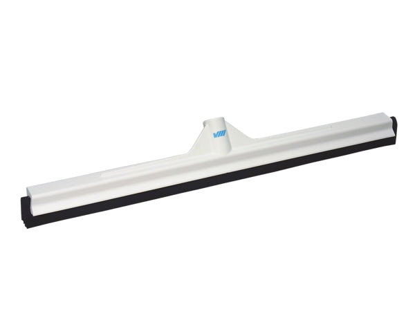 Wasserschieber mit schwarzem Gummi weiss 600x50x100mm