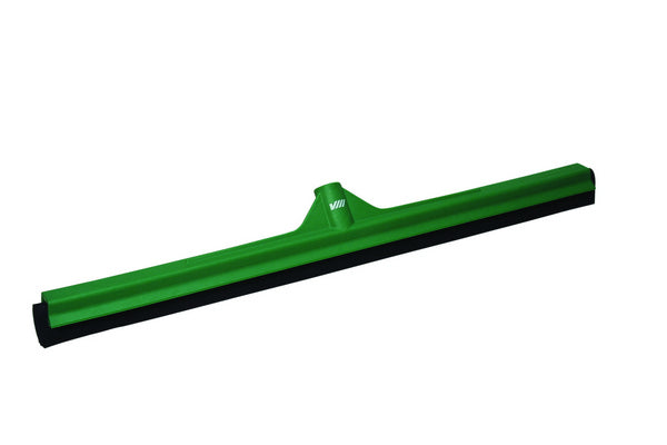 Wasserschieber mit schwarzem Gummi grün 700x50x100mm