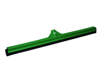 Wasserschieber mit schwarzem Gummi grün 700x50x100mm