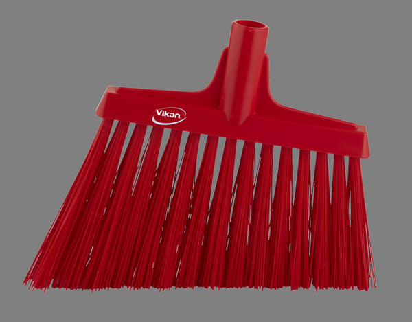 Besen schmal, hart Polyesterborsten rot 300x40x270mm