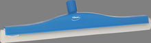 Wasserschieber mit Drehgelenk blau, weisser Gummi 500x55x115mm