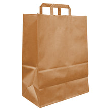 Papiertragtasche Kraft 90g/m2 braun 32/17x41cm