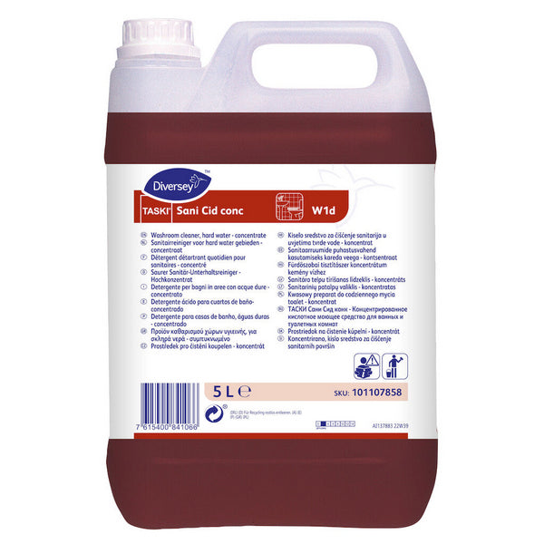 TASKI Sani Cid conc. W1d Hochkonzentr. Sanitär-Unterhaltsr. 5L