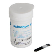 Blutzucker Teststreifen alphachek profess.