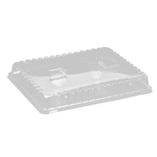Deckel für Lunchbox 5-geteilt aus OPS transparent 297x231x50