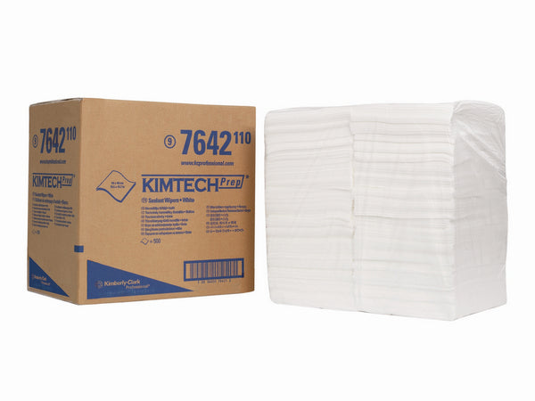 Sealant Wischtücher Kimtech viertelgef. weiss,visk.-Spinnvl. 50 x