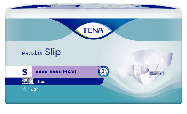 TENA Slip Maxi ConfioAir ProSkin Windelhosen, S 3x24Stk., lila