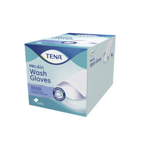 TENA Washglove Waschhandschuh ohne Folie, 16,5x25cm