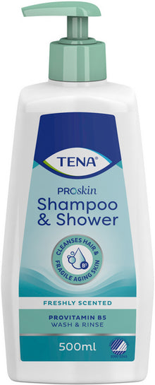 TENA Shampoo&Shower Shampoo und Duschgel 500ml