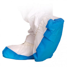 Überschuhe SAFE 40my Obert PP Sohle CPE weiss blau 41 cm