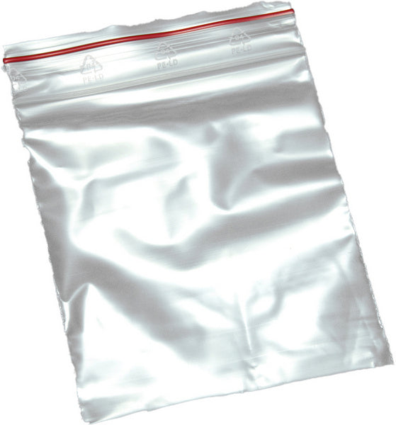 Polygrip-Beutel mit Druckverschluss transparent 100x125mm