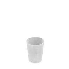 Becher "frosted" 2cl/4cl, PP, weich, unzerbr., geeicht, transp.,