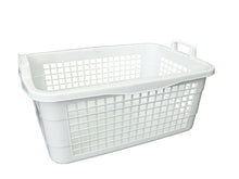 Wäschekorb eckig 45L weiss 62x43x25cm