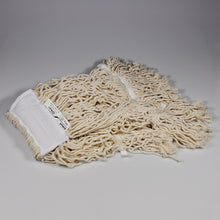 Nasswischmop m. Band Baumwolle weiss 450g