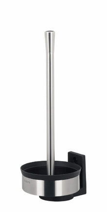 Toilettenrollen- Spender Edelstahl matt steel H383xB140xT155 mm