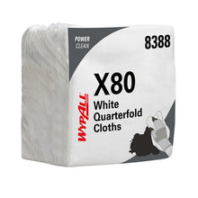 Wischtuch Wypall X80 1/4 Falz weiss 30,5x31,8 cm