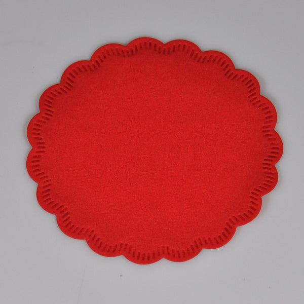 Gläserunterlagen Quality rot aus Tissue, 6-lagig