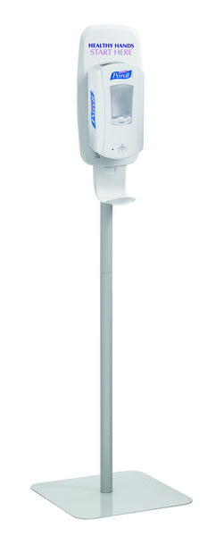 Desinfektions- Station für Spender Purell/Gojo weiss (ohne Spende