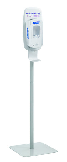 Desinfektions- Station für Spender Purell/Gojo weiss (ohne Spende