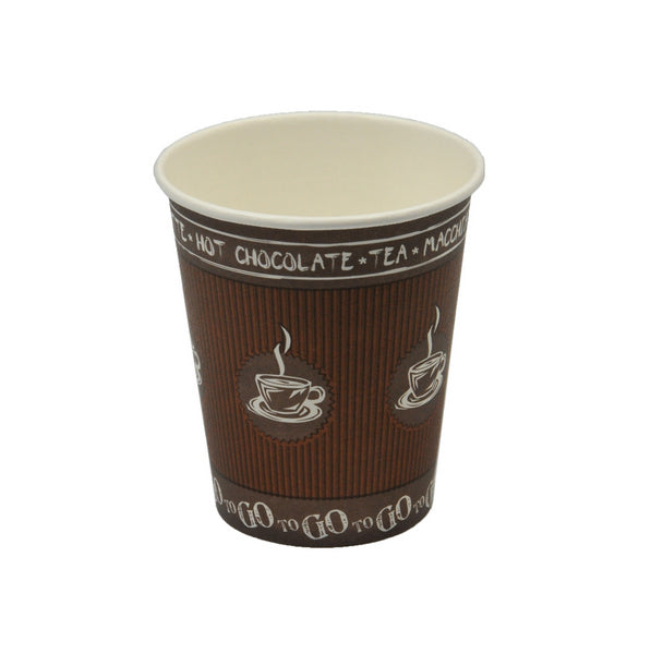 Kartonbecher 2dl "TO GO" Premium bedruckt (8oz)