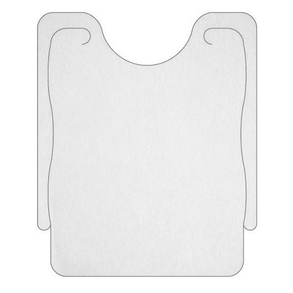 Jumbolätzchen Vlies NEUTRAL, 45g/m2 weiss, zum binden 41,5x50 cm