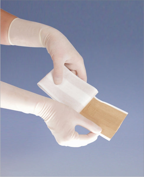 FIXOVIS Gewebe-Pflaster mit Wundverband 6 cm x 1 m