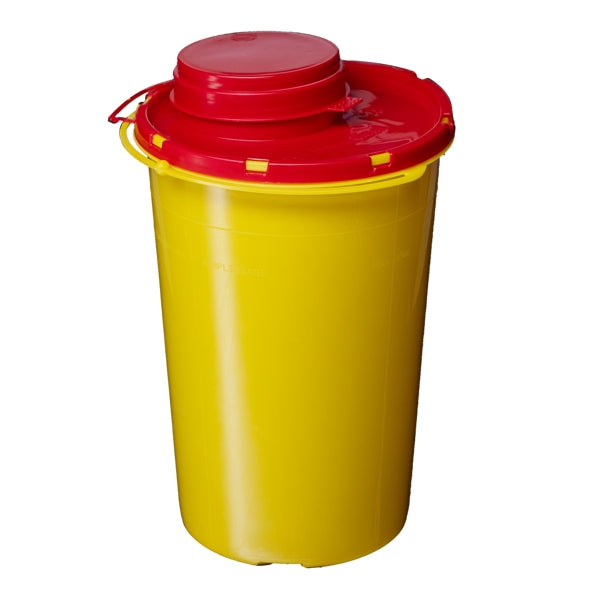 Kanülen- Entsorgungsboxen gelb/rot 600 ml, 100 x 145mm