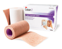 Coban 2 Lagen   2094 Kommpressionssystem 10cmx2.7m/10cmx4,7m