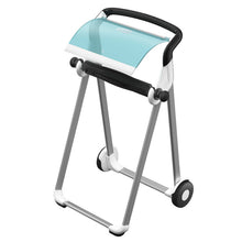 Bodenständer Tork Grossrollen W1 weiss/türkis 65x53x101cm