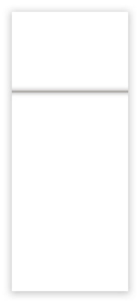 Duniletto XL Bestecktaschen weiss 40 x 48 cm