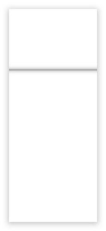 Duniletto XL Bestecktaschen weiss 40 x 48 cm