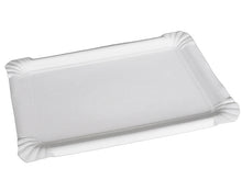 Teller rechteckig Karton FSC weiss unbeschichtet 16.5x23.5cm, 300