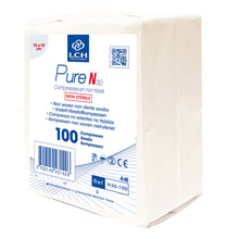 Kompressen 30g/m2 4-fach unsteril weiss 10 x 10 cm