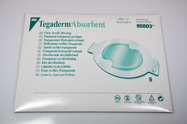 Tegaderm Absorbent oval,Acrylwundkissen 8.5 x 10.7 cm  90803 14.2