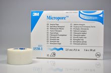 Micropore Verband ohne Abroller 1530-1 weiss 2.5cm x 9.14m