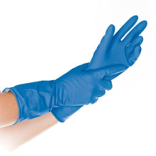 Allzweck-Handschuh Latex, Bettina blau Grösse S