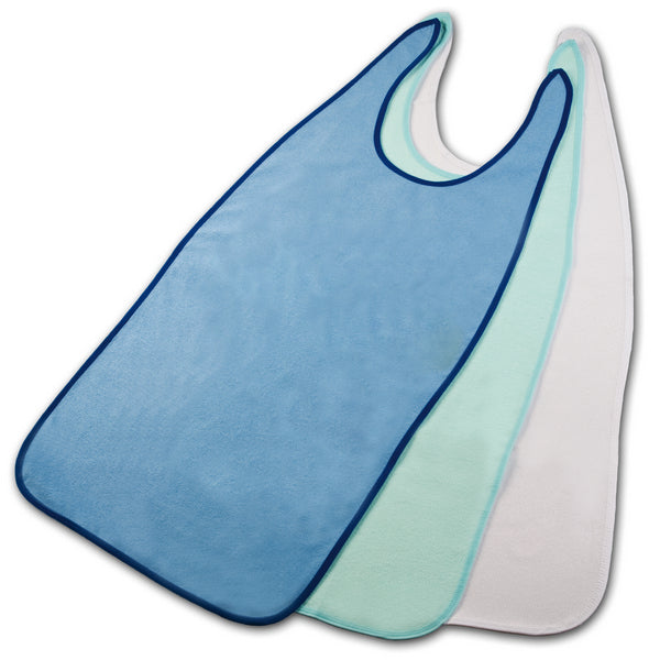 Ess-Schürze Frottee mit Druck- knopfverschluss 10x50 cm
