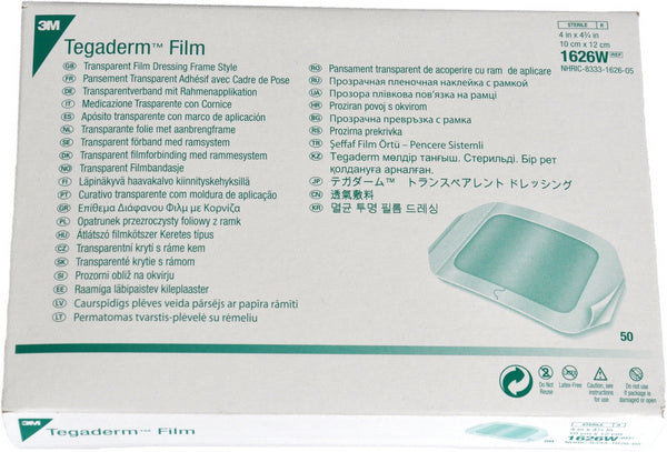 Tegaderm Pansement transparent    1626W 10 x 12 cm